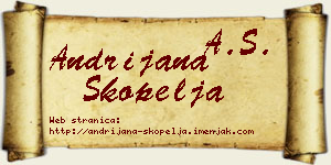 Andrijana Škopelja vizit kartica